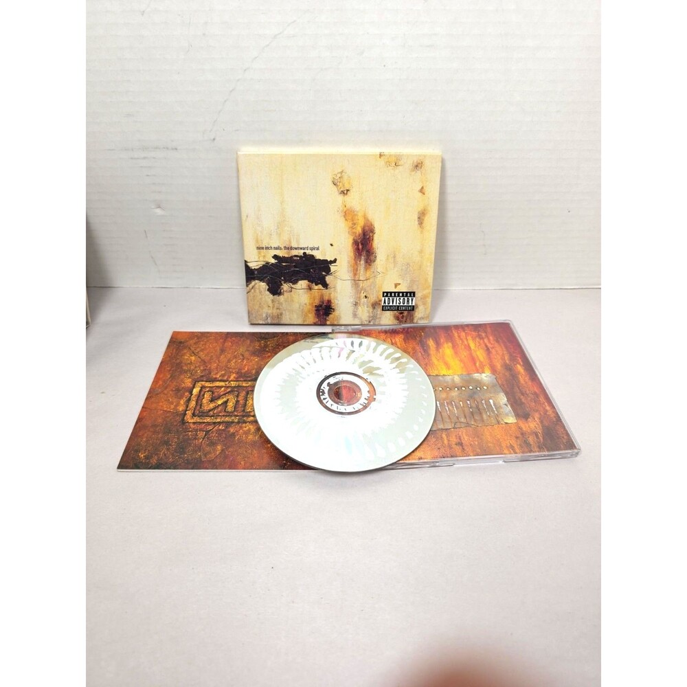 The Downward Spiral by Nine Inch Nails (CD, 1994) w/slipcase and booklet